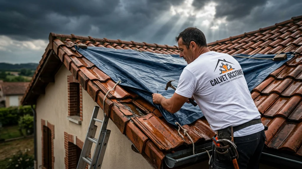 Urgence fuite de toiture